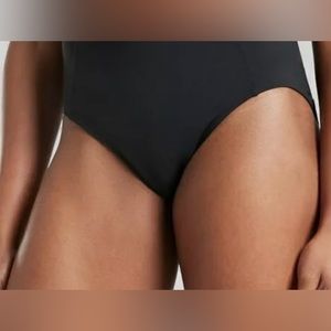 Athleta black bikini bottoms